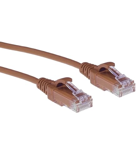 Rhinocables CAT 5e Ethernet Cable 30ft White - High Speed Internet LAN Network Cord