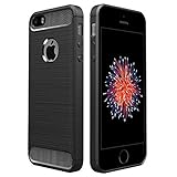 Für Ihr iPhone SE 5S 5 --- Einfacher Zugriff auf alle Bedienelemente und Funktionen. Perfekte Ausschnitte für Lautsprecher, Kamera und andere Zugänge. Die Display-Sperrtaste und die Lautstärketaste sind gut verpackt.