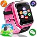 Price comparison product image Kids Smartwatch Phone,Smart Watches for Boys Girls Children with GPS Tracker SOS Calls SIM Card Slot Pedometer Anti-lost Alarm Camera Electronic Learning Toys Holiday Birthday Gifts (Pink)