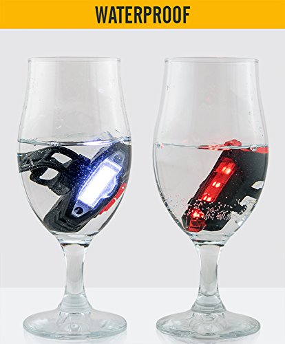 Echelon Line ™ PRO USB Wiederaufladbares Fahrradlicht Set. EUROPÄISCHER VERKÄUFER versendet AUS DEUTSCHLAND! - 6