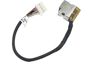 Gintai Prise Connecteur de Charge DC Power Jack DC Dock DC Port Câble Alimentation pour HP Pavilion 430 G3 440 G3 450 G3 455 G3 470 G3 827039-001 804187-S17 804187-T17 804187-F17 804187-Y17 12.8CM
