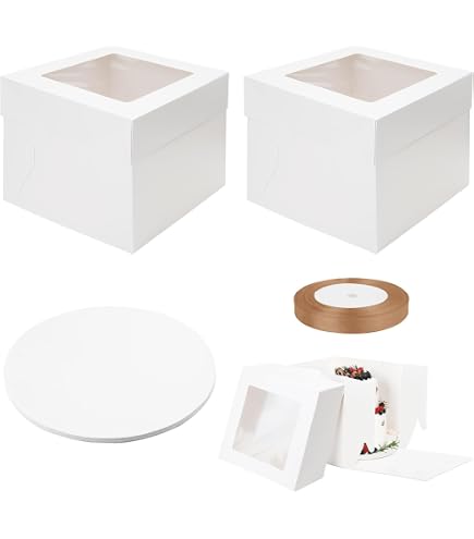 Decora Kuchenbox – Robuste Transportbox Für Torten & Cupcakes, Mikrowellengeeignet