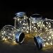 Produktbild elegantstunning Lichterkette 10 LED String Licht Solar Einmachglas Lichterketten mit Schraube für Patio Garden Home Deko