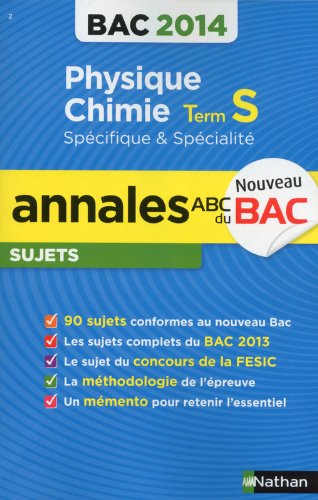 Download ANNALES BAC 2014 PHYS-CHIMIE S Download ANNALES BAC 2014 PHYS-CHIMIE S