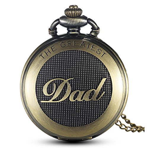 Montre de poche Homme, Mécanique roman Pocket Watch with Chain + Boite cadeau