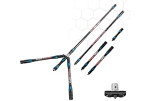 ‎SHARROW SHARROW Bogenschießen Bogen Stabilisator Stange 30" Abnehmbare Stabilisierer System Balance Bar Stabilisator Verlängerungsstange Komplett System für Compound Recurve Bogen