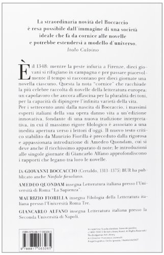 Book's Cover of Decameron