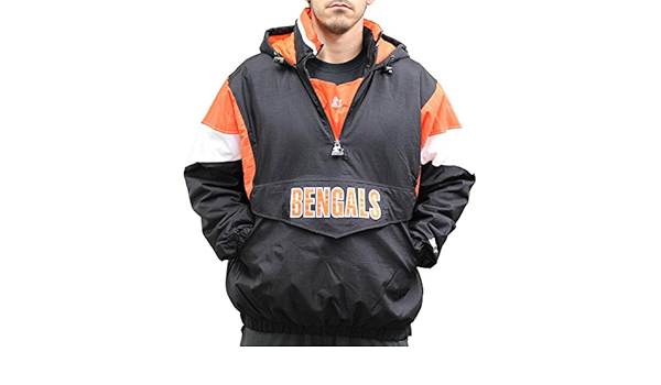 nfl half zip pullover starter jacket