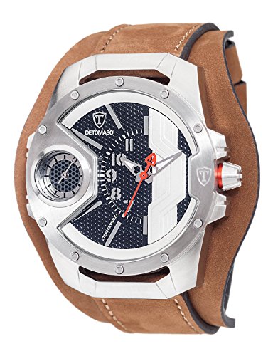DETOMASO Herren-Armbanduhr STEPPENWOLF Analog Quarz DT-YG104-D