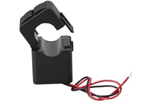 RISEGUN PEACEFAIR PZCT-02 Split Core Mini Split Base Transformateur de courant Capteur de bobine fiable et sûr avec bobine d'entrée intégrée pour compteur d'énergie 100 A