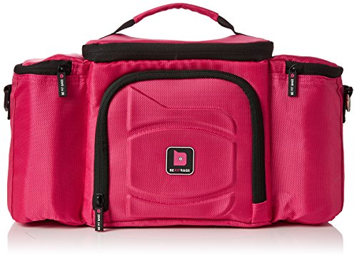 Prozis 136784 Bolsa Organizadora de Alimentos, Tela, Rosa, 22.5 x 41 x 23 cm