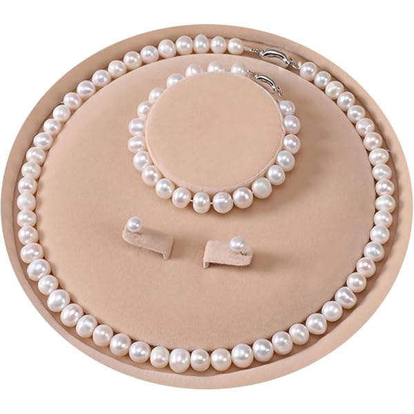 TreasureBay Orecchini A Perno Con Perle D'Acqua Dolce 5mm, Argento 925, Disponibili In Vari Colori - 5