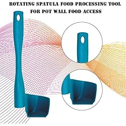 ACDGS spatule rotative for Thermomix TM5 / TM6 / TM31 détachée, Accessoires de Cuisine en Poche processeur Tool & PortioningFood (Color : Blue, Size : 26.5 X 6 X 9CM)