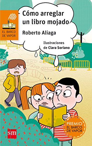 Cómo arreglar un libro mojado (el barco de vapor naranja)