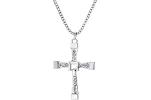 OUTLETISSIMO® Collana Dominic Toretto Ciondolo Fast And Furious Vin Diesel Croce
