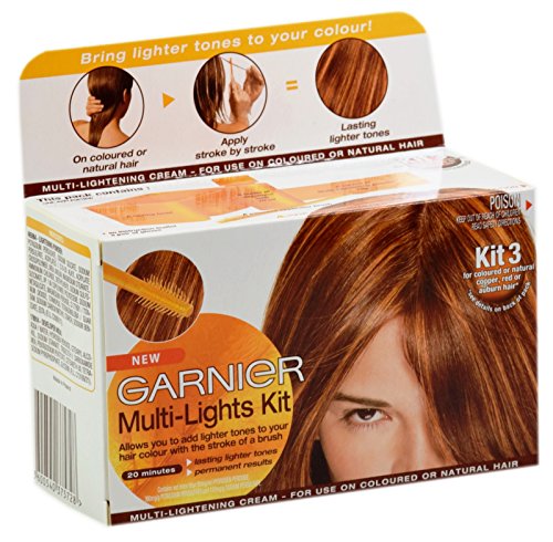Garnier Multi Lights Kit, Hair Kit 3 For Red Hair