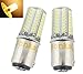 Produktbild Bonlux Ba15d LED Birne Doppelkontakt Bajonett SBC 3W DC/AC 12V Warmweiß 2700K Ba15d 1141 1156 1073 1093 1129 LED Ersatz für Innen-RV Camper-Beleuchtung (2-Stück)