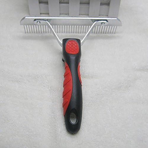 Dogs Combs Large And Medium-Sized Dogs Combs Combs Knotted Bristles Brassies Brushes Long Hair Pet Supplies , Black And Red Reinforcement