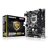 Soporte Intel HD Gigabyte GA-B150M-HD3 Intel B150 LGA 1151 (Zócalo H4) Micro ATX - Placa Base (DDR4-SDRAM, DIMM, 2133 MHz, Dual, 32 GB, Intel)