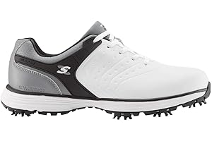 Stuburt Golf SBSHU1123 Mens Evolve Tour II Dri -Back Waterproof Spiked Golf Shoes