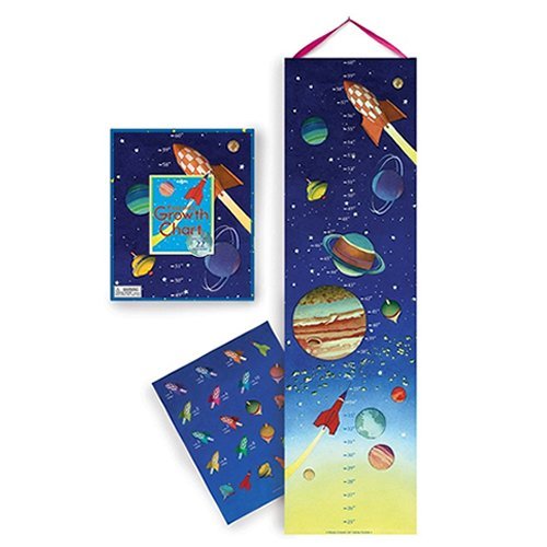 eeBoo Growth Chart - Space