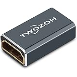 Twozoh Coupleur HDMI 8K (1 paquet), Adaptateur HDMI 2.1 Femelle vers Femelle, Connecteur HDMI Femelle 48Gbps, Rallonge HDMI 8