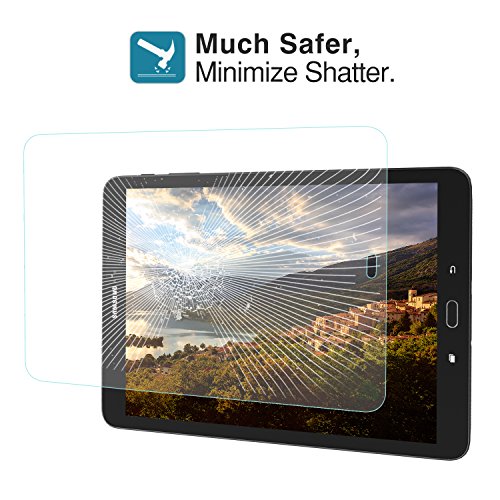 Samsung Galaxy Tab S3/Tab S2 9.7 Folie – MoKo Klar HD 9H Panzerglas Hartglas Displayschutzfolie Glas Displayschutz Display Schutzfolie Glasfolie Screen Protector für Samsung Tab S3 9.7 Zoll 2017, Tab S2 9.7 Zoll Tablet, Transparent - 6