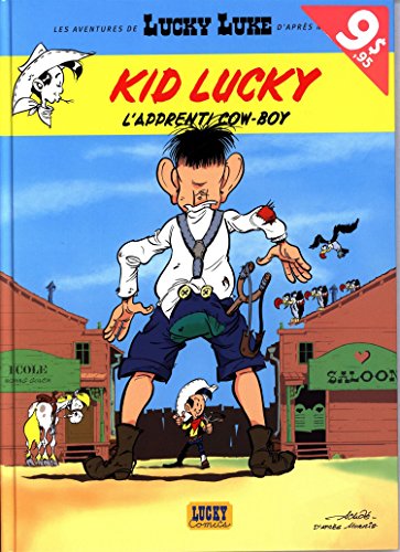 couverture de : Kid Lucky l'apprenti cow-boy