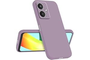 Longstong Funda Compatible con Redmi 13C 5G / Redmi 13R 5G (6.74"), Delgada Antigolpes Personalizada Diseño Minimalista - Hierba púrpura