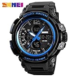 Easy Go Shopping DREI Zeit Uhr Männer Outdoor Sports Wasserdichte Student Sportuhr (Color : 5)