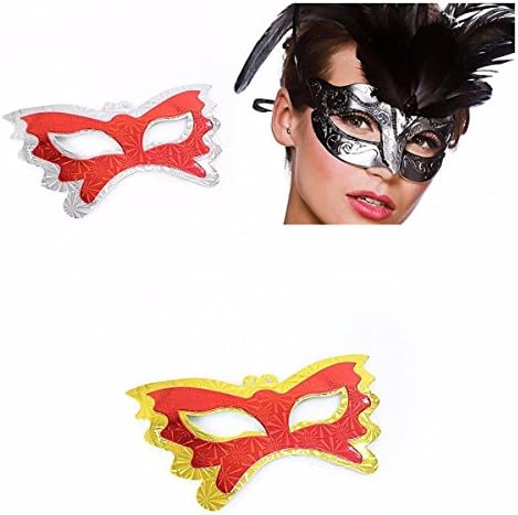 HK Gifts Childrens/ Adults Party Paper FACE MASK -Celebrations & Parties, MASQUERADE MASK & SMILEY Face Magnet