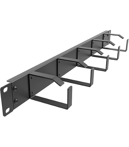 Gestion verticale des câbles rack serveur  - anneaux 40 U