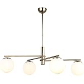 Lucea BOOMERANG 4-ROW CHANDELIER 4XE27