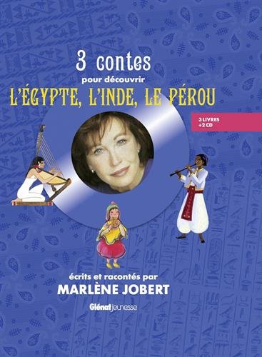 <a href="/node/22301">3 contes pour découvrir l'Egypte, l'Inde, le Pérou, Toutankhamon et la larme d'or, Shankar et les démons de l'eau, Palomita et le secret des Indiens de Chacohuma</a>