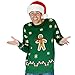 Produktbild Morph DDCJGBX - Lebkuchen-Snack Weihnachten Sweater, XL, grün