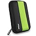AirCase AP-HDC-GRN-BLK 2.5-inch Premium HDD Hard Disk Case Cover For External Hard Disk (Green-Black) RS.369.00