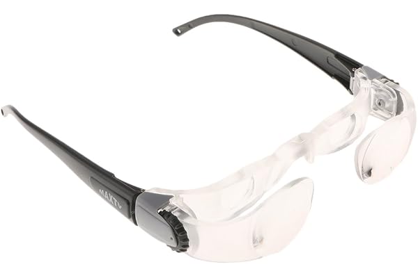 Gazechimp 2.1X Zoom Grossissement Lunettes Télévision Magnifying Glass Lentilles Clair Agrandissement