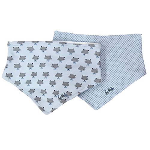 Bóboli Baby Boys PACK 2 KNIT FOULARDS Neckerchief, Blue (print 9965), One Size (Manufacturer size: UNIC)
