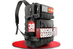 Netiners - Mochila Crossfit hombre Militar | 45L Ideal para Gimnasio, Cabina Viaje,Camping, Mochila Táctica | Carga pesada, Bolsillo Interno | Mochila Supervivenvia y Montañismo