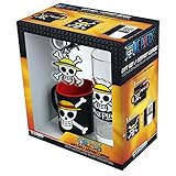 ABYstyle - One Piece - Coffret Cadeau - Luffy - Verre + Porte-clés + Mini Mug