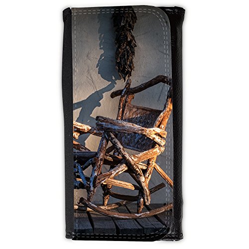 Preisvergleich Produktbild Portemonnaie Geldbörse Brieftasche / / F00032198 Schaukelstuhl und sein Schatten / / Large Size Wallet