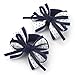 Ponio Bows Polka Dot Hair Bobbles Dark Blue & White