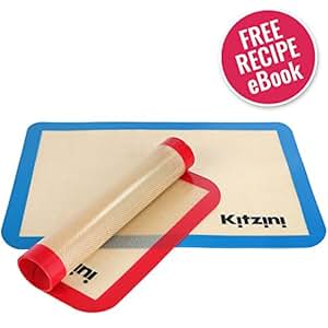 BACKMATTE, SILIKON, 2 STÜCK - Hitzebeständige, wiederverwendbare