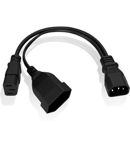 Cavo Alimentazione Kentek Verde 1.8m (6ft) C13 - C20 14AWG 15A Per Server PDU UPS