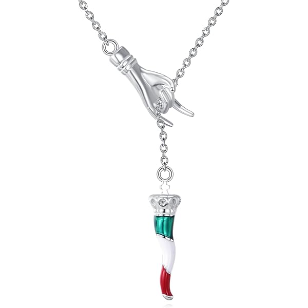 Produktbild von MODA MavillA Schlüsselanhänger Neapel Champions Horn Glücksbringer Scaramantik, Rot, M