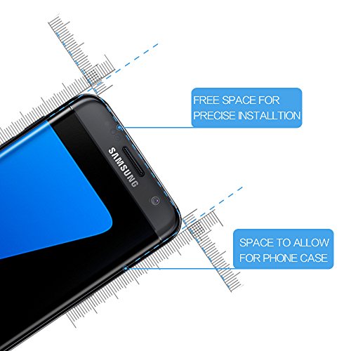 Protector Cristal Templado para Samsung Galaxy S7 - Protector de Pantalla de Bordes curvados 3D 9H HD Transparente Cubierta Completa 0 3 mm de espesor reviews Protector Cristal Templado para Samsung Galaxy S7 - Protector de Pantalla de Bordes curvados 3D 9H HD Transparente Cubierta Completa 0 3 mm de espesor