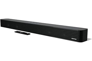 AZATOM Soundbar with 3D Surround Sound 120W | Bluetooth, Optical, AUX, USB Connectivity | Wall & Table Mountable | Perfect for Home Theatre & Gaming Studio Wave