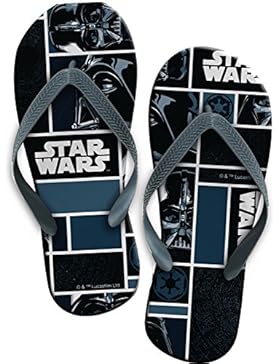 Star Wars Flip Flop Zehentreter mit tollem Darth Vader - Motiv