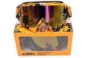 MOTOPARTS Lunettes de Motocross, Enduro, VTT, Ski, Snowboard, Supermotard, Offroad
