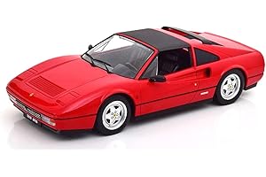 KK Scale Model Compatibile con Ferrari 328 GTS 1985 Red 1:18 KKDC180551